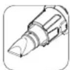 MAKITA HG6531CK - MONTAGEM DOS ACESSORIOS CORRETOS (SE APLICÁVEL) - 1