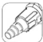 MAKITA HG6531CK - MONTEREN VAN HET JUISTE ACCESSOIRE (INDIEN VAN TOEPASSING) - 3