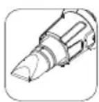 MAKITA HG6531CK - MONTEREN VAN HET JUISTE ACCESSOIRE (INDIEN VAN TOEPASSING) - 1
