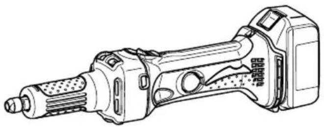 MAKITA DGD800Z - Rectificador Inalámbrico - 1