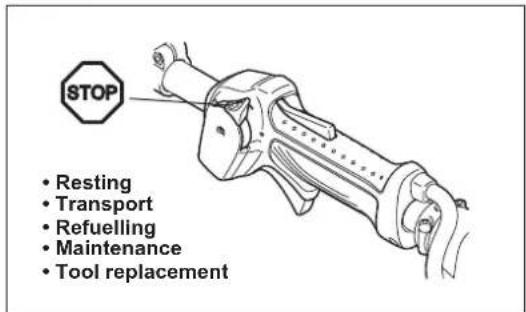 MAKITA EX2650LH - Refuelling - 3