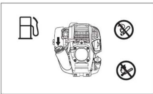 MAKITA EX2650LH - Reabastecimento de combustivel - 5