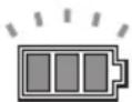 MAKITA DSD180Z - Indication de la charge restante de la batterie - 1