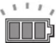 MAKITA DSD180Z - Indicazione della carica residua della batteria - 1