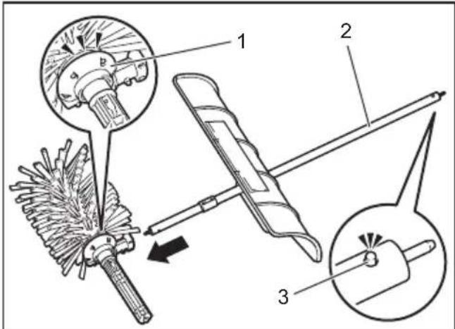 MAKITA 1993185 - Assembling the attachment - 5