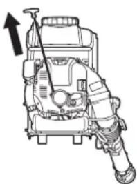 MAKITA PM7651H - Atomizerin baslatilmasi - 2