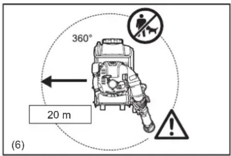 MAKITA PM7651H - Démarrage de l'atomiseur - 1