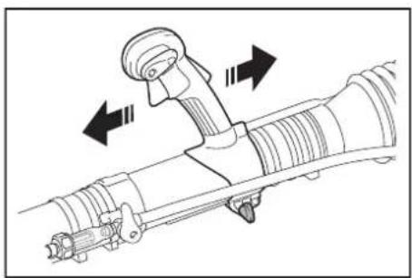 MAKITA PM7651H - Adjusting the control handle - 1