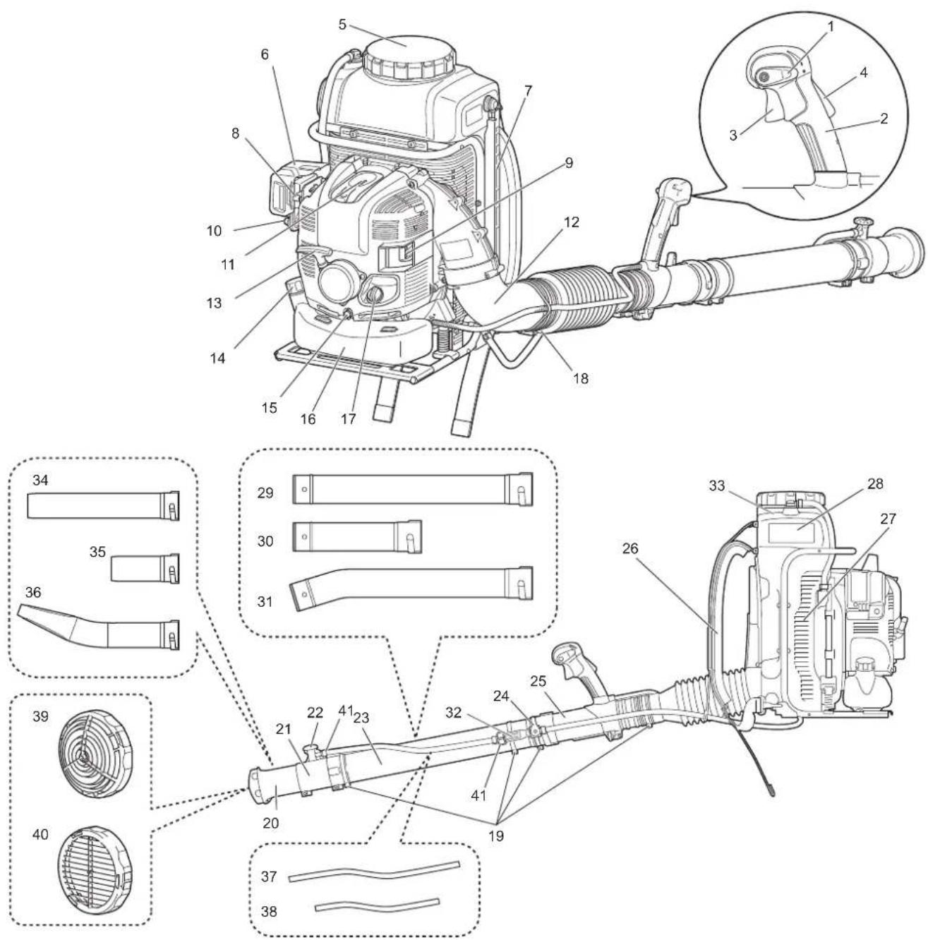MAKITA PM7651H - Hinweis: - 1