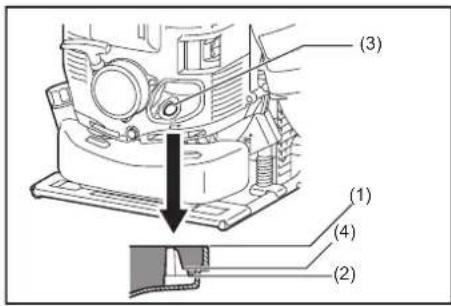 MAKITA PM7651H - Controlleren en bijvullen van motorolie - 1