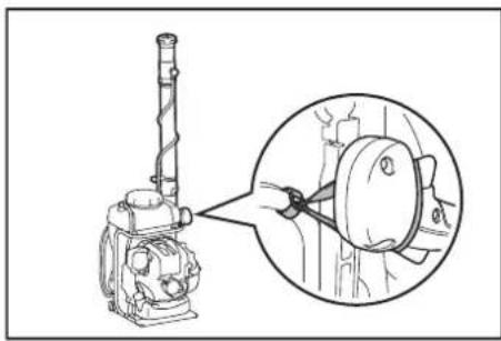 MAKITA PM7651H - Vastzetten van de rechte pijp met een bijgeleverde handlus - 1