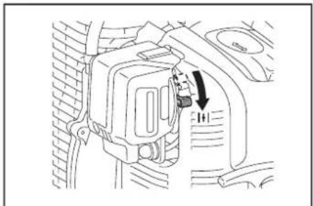 MAKITA PM7651H - 1) Cuando el motor esté frio, o antes de repostar (arranque en frio): - 5