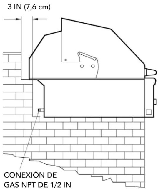 VIKING VGIC53024BSMLP - ESPACIO LIBRE DE LA CAMPANA TRASERA - 1