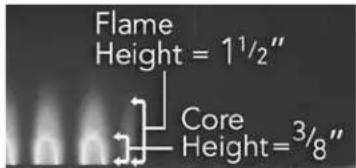 VIKING VGIC53024BSMLP - BRASS BURNER FLAME/AIR SHUTTER ADJUSTMENT - 1