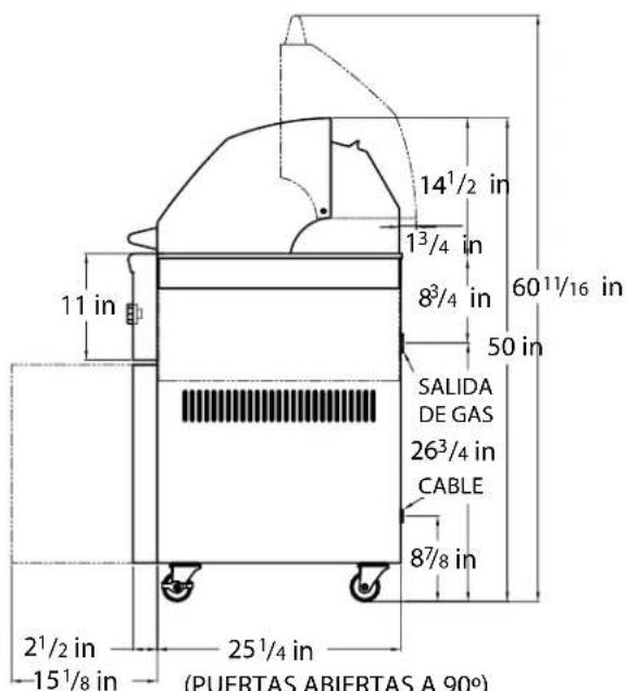VIKING VGIC53024BSMLP - DIMENSIONES - 3