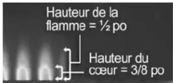 VIKING VGIC53024BSMLP - RéGLAGE DE L'OBTURATEUR D'AIR ET DES FLAMMES DES BRULEURS EN CUIVRE - 1