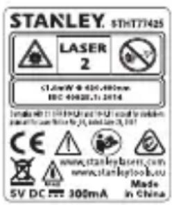 STANLEY TLM30 - ADVERTENCIA: - 1