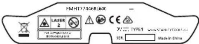 STANLEY Fatmax FMHT77449 - VAROITUS: - 1