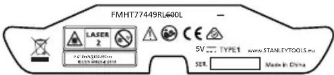 STANLEY Fatmax FMHT77449 - WARNING: - 2