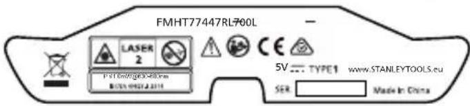 STANLEY Fatmax FMHT77449 - VAROVÁNÍ: - 3