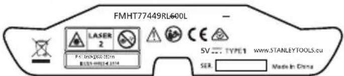 STANLEY Fatmax FMHT77447 - ADVARSEL: - 2