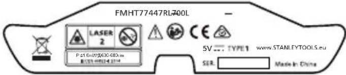STANLEY Fatmax FMHT77447 - FIGYELMEZTETES: - 3