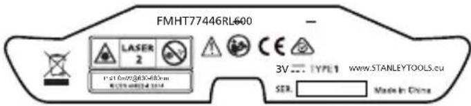 STANLEY Fatmax FMHT77447 - ATENÇA: - 1