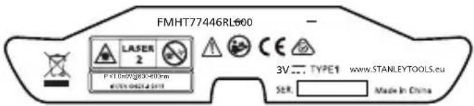 STANLEY Fatmax FMHT77447 - UYARI: - 1