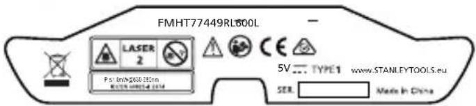 STANLEY Fatmax FMHT77447 - WARNING: - 2