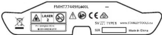 STANLEY Fatmax FMHT77447 - ADVERTENCIA: - 2
