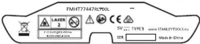 STANLEY Fatmax FMHT77447 - OPOZORILO: - 3