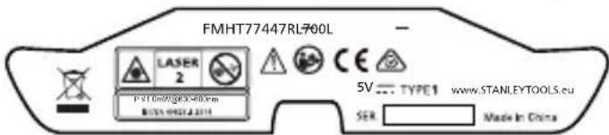 STANLEY Fatmax FMHT77447 - VAROVÁNÍ: - 3