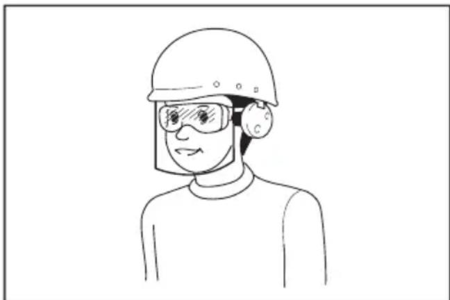 MAKITA AN454 - Gefahren von Geschossen - 1