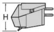 TECHNICS SL1200MK7R - Adjust the height with the arm-height control ring. - 1