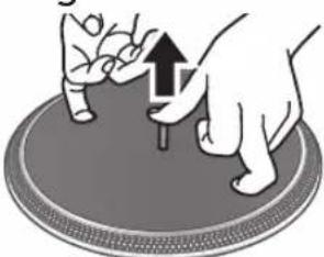 TECHNICS SL1200MK7R - Retrait du plateau - 1