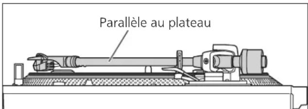 TECHNICS SL1210GAE - Lorsque you ne connaissez pas la hauteur de la cellule (H), - 1