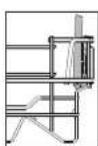 HOTPOINT HI 3010 - ZLOZLJIVA POLICKA Z NASTAVLJIVIM POLOZAJEM - 1