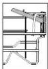 HOTPOINT HI 3010 - FOLDABLE FLAPS WITH ADJUSTABLE POSITION - 3