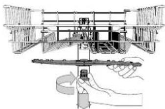 HOTPOINT HI 3010 - CLEANING THE SPRAY ARMS - 1