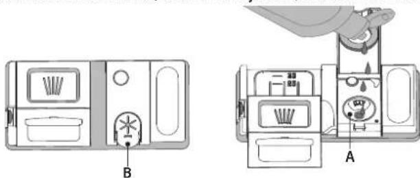 HOTPOINT HI 3010 - REEMPLIR LE DISTRIBUTEUR DE LIQUIDE DE RINÇAGE - 1