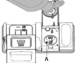 HOTPOINT HI 5030 WEF - REMPLIR LE DISTRIBUTEUR DE LIQUIDE DE RINÇAGE - 2
