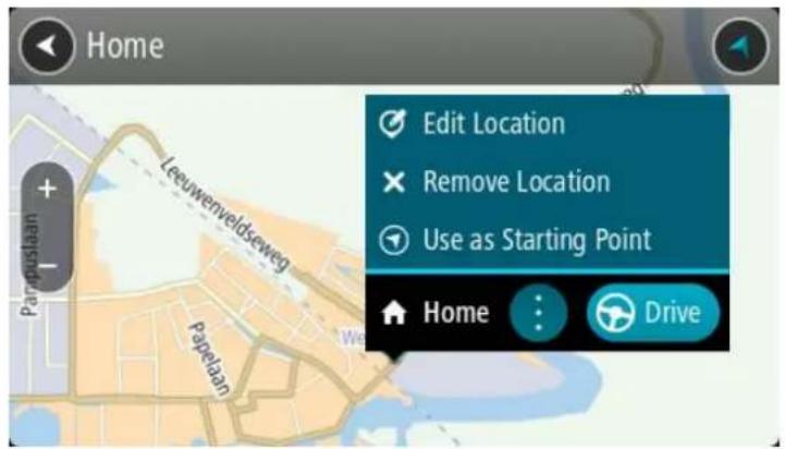 TOMTOM GO 6250 - Modifier votre domicile à l'aide de Mes destinations - 1