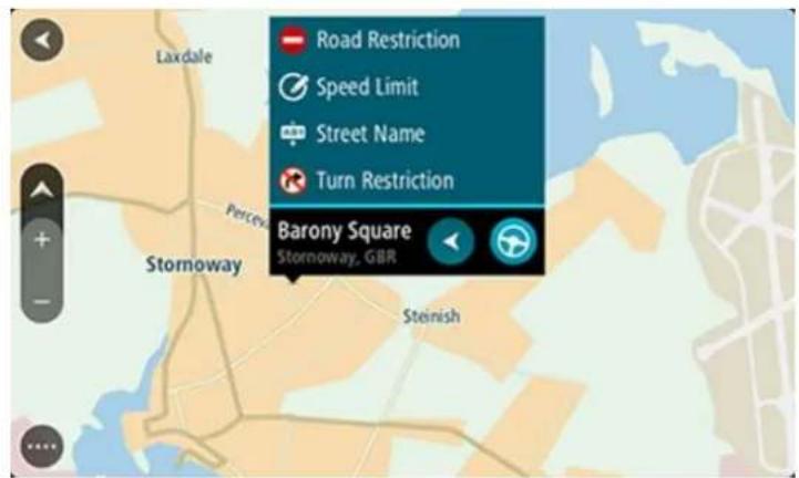 TOMTOM GO 6250 - Créer un rapport de modification de carte - 2