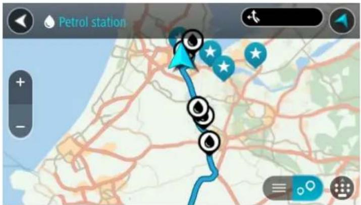 TOMTOM GO 6250 - Sélectionnez Station service. - 2