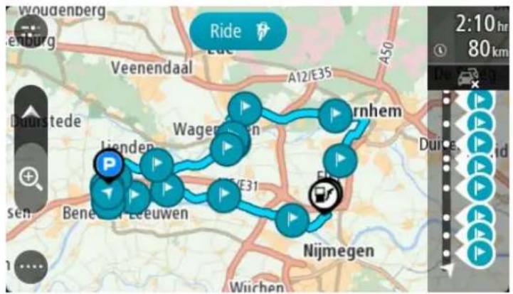 Woudenberg Ride Lud A12/E35 Veenendaal Duurstede Lienden Wagerlpen E31 Nijmegen Beneer Leeuwen Whirchen A450 Rnhem Duije Durige 80 km 2:10 hr