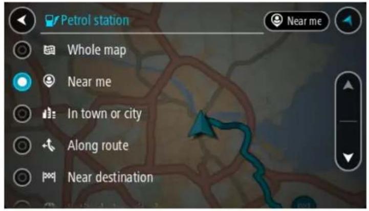 TOMTOM GO 6250 - Sélectionnez Station service. - 5
