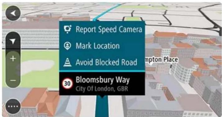 TOMTOM GO 6250 - Créer un rapport de modification de carte - 3