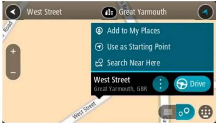 TOMTOM GO 6250 - Planifier un parcours à l'avance - 3