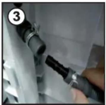 HOOVER LINK XCARE HLX H8A2TES - Fixez le tuyau flexible de laASFTE: - 3