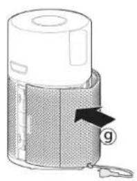 HOOVER HPURIFIER 300 HHP30C001 - NETTOYAGE DU FILTRE / REMPLACEMENT - 5